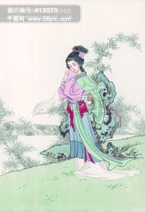 云端仙姿 探秘中国古代绘画中的女神形象与高清图下载之道
